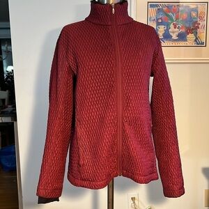 Columbia Quilted Women’s Full Zip Jacket Fur Lined Collar